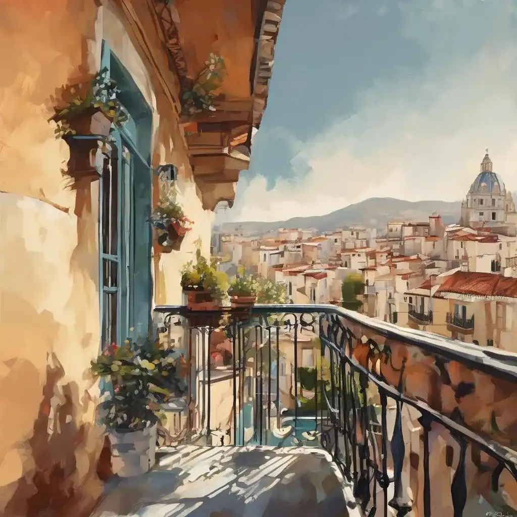 Spanish balcony – Filadelfo Simi