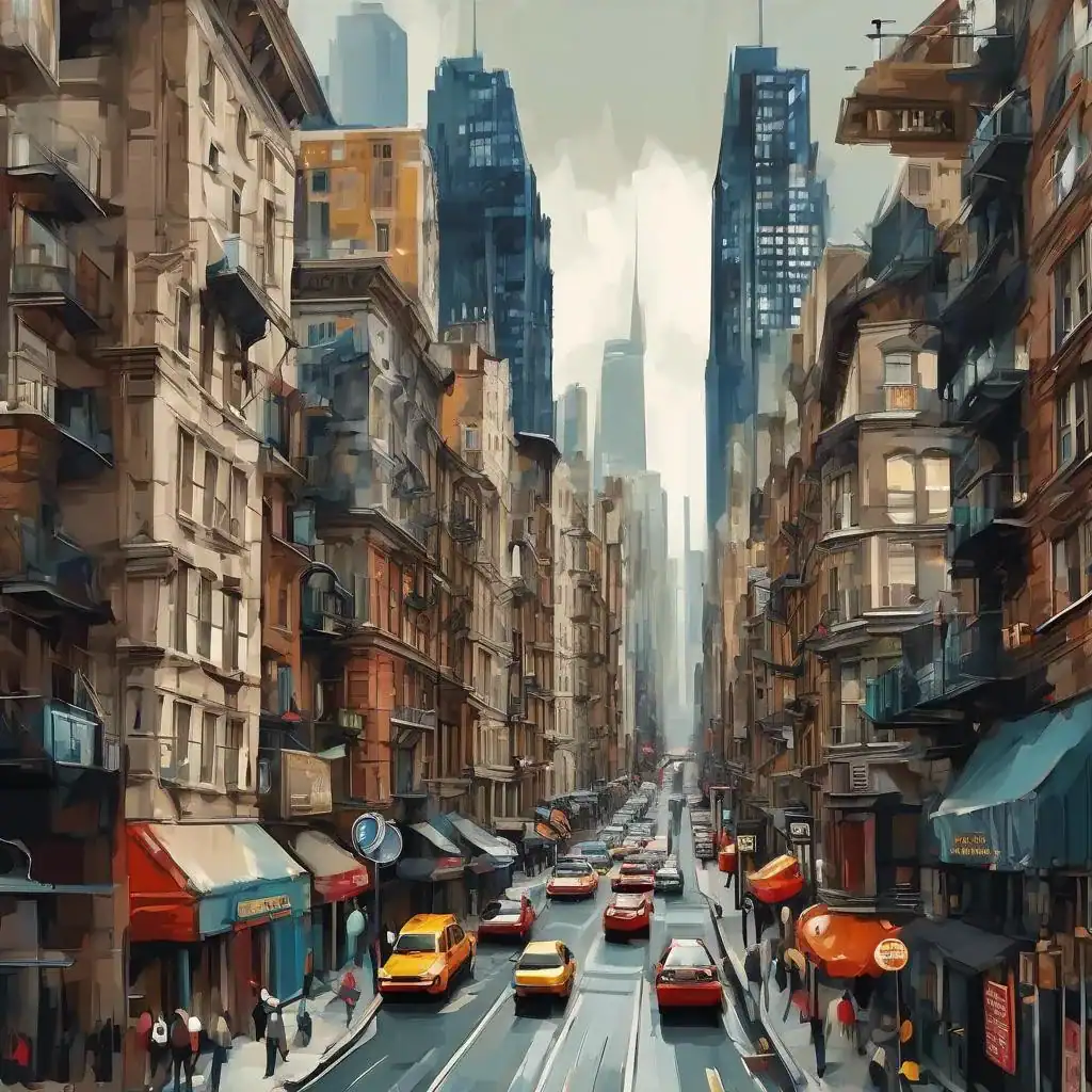 Rue de village – Jean Paul Lemieux
