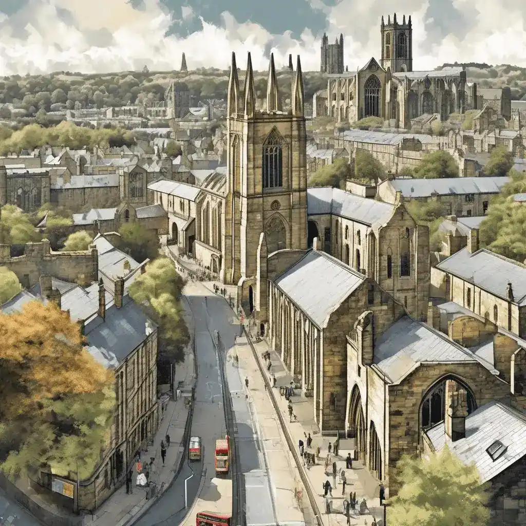 Kirkstall Abbey, Leeds – William Williams